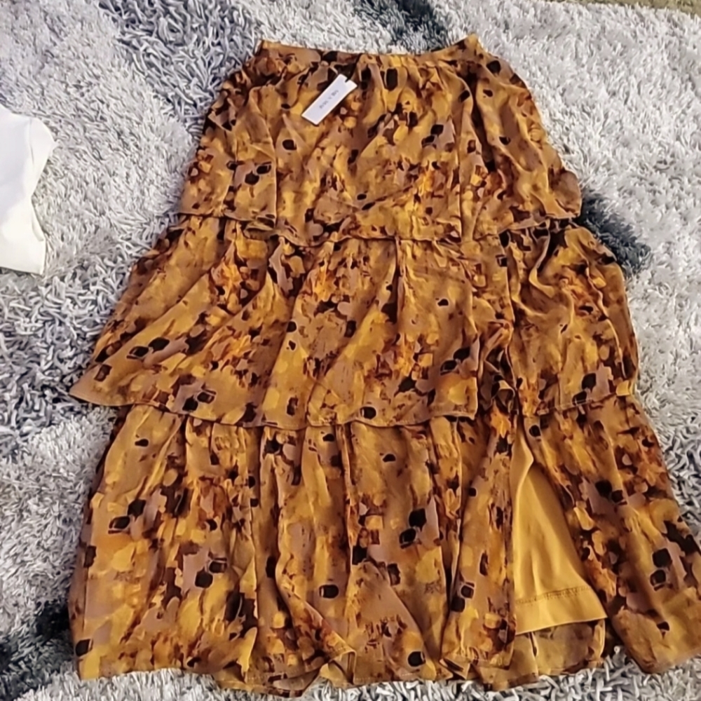 NWT Midi Skirt with Slit
